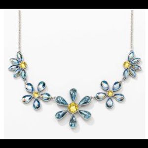 Touchstone Crystal by Swarovski Fresh as a Daisy necklace BNIB better in person!